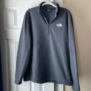 Mens The North Face Fleece Quarter Zip